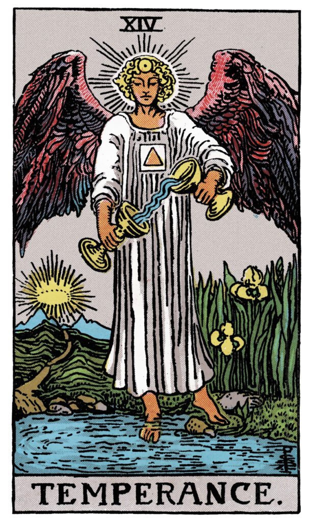 Tarot Temperance